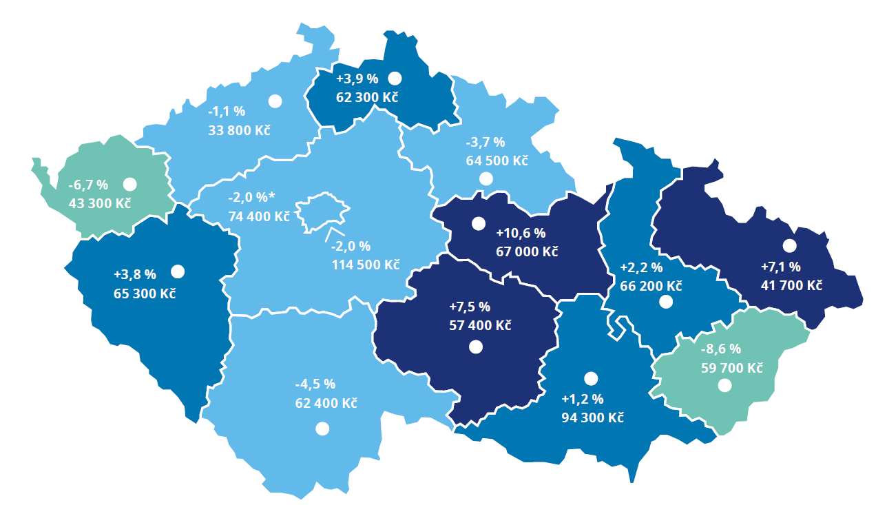 Cenová mapa